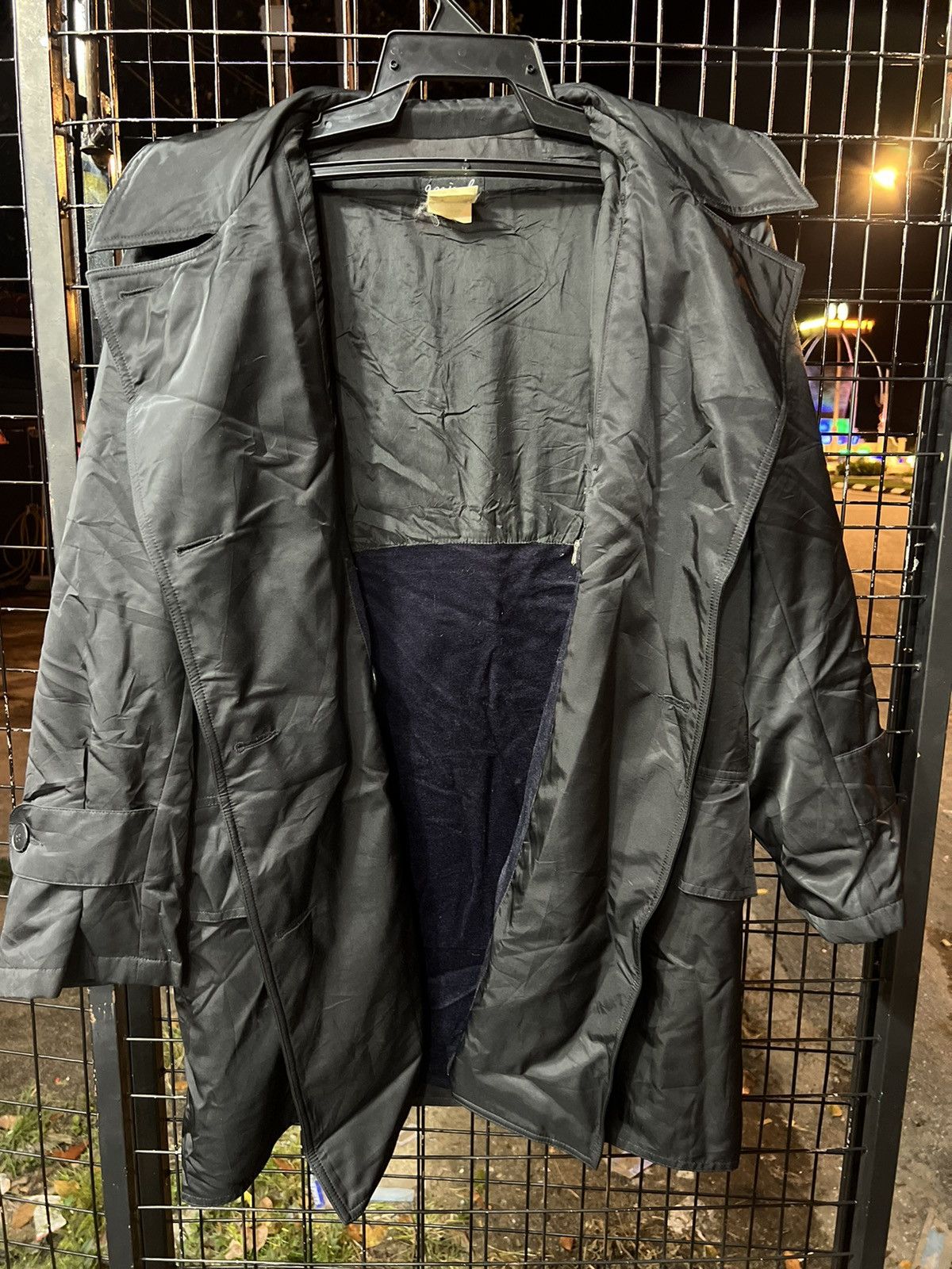 agnes b. Rare🔥Agnes B France double breasted jacket black vintage Size US L / EU 52-54 / 3 - 2 Thumbnail