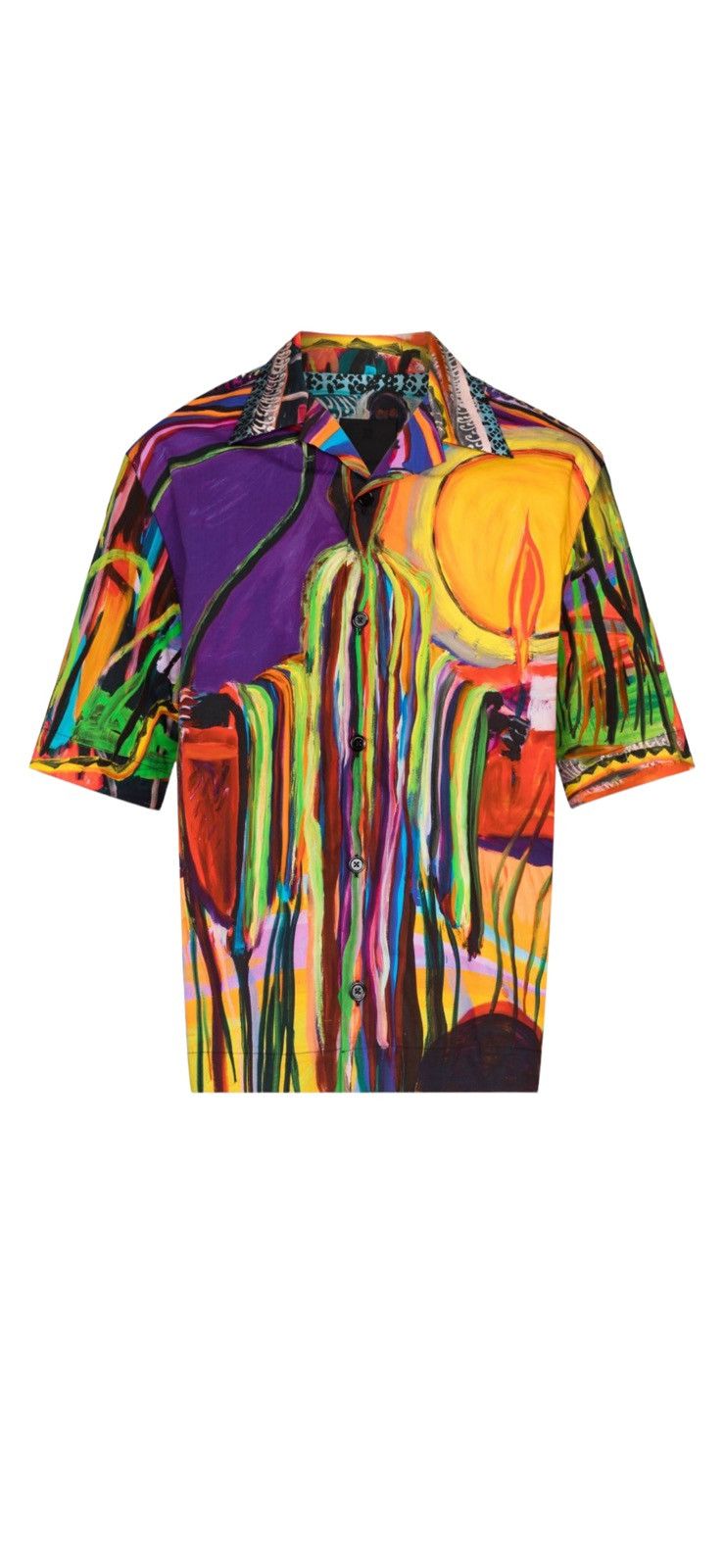 Givenchy X Josh Smith Reaper Printed Shirt