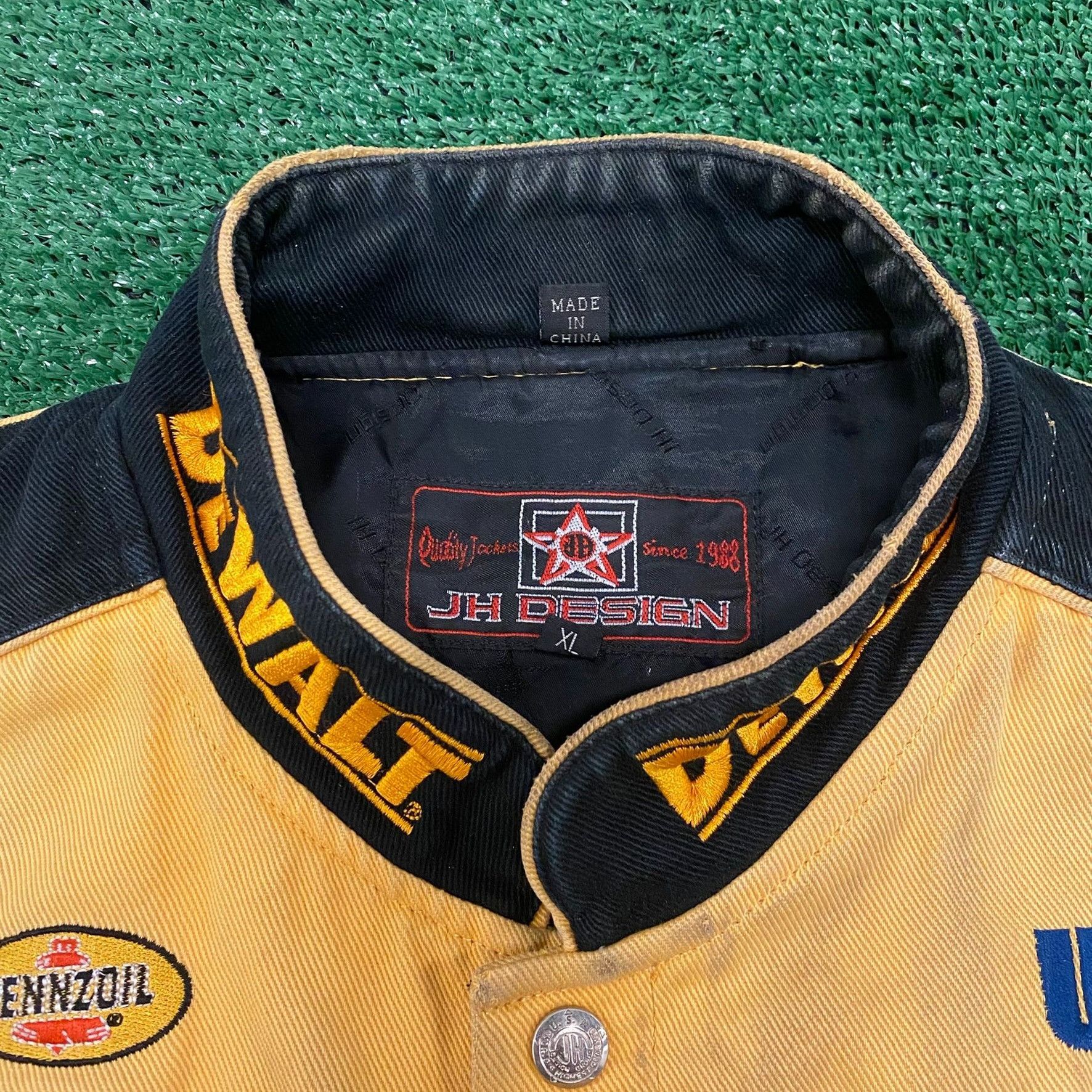 NASCAR Dewalt Vintage NASCAR Racing Jacket Size US XL / EU 56 / 4 - 3 Thumbnail