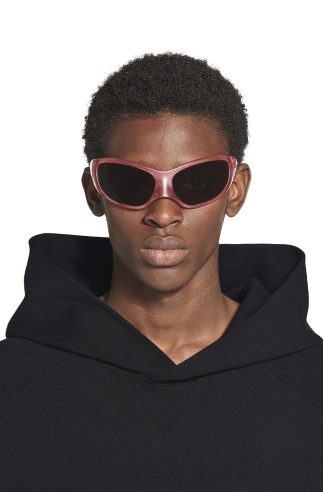 Balenciaga UNRELEASED Pink Skin XXL Cat Sunglasses Brand New Grailed