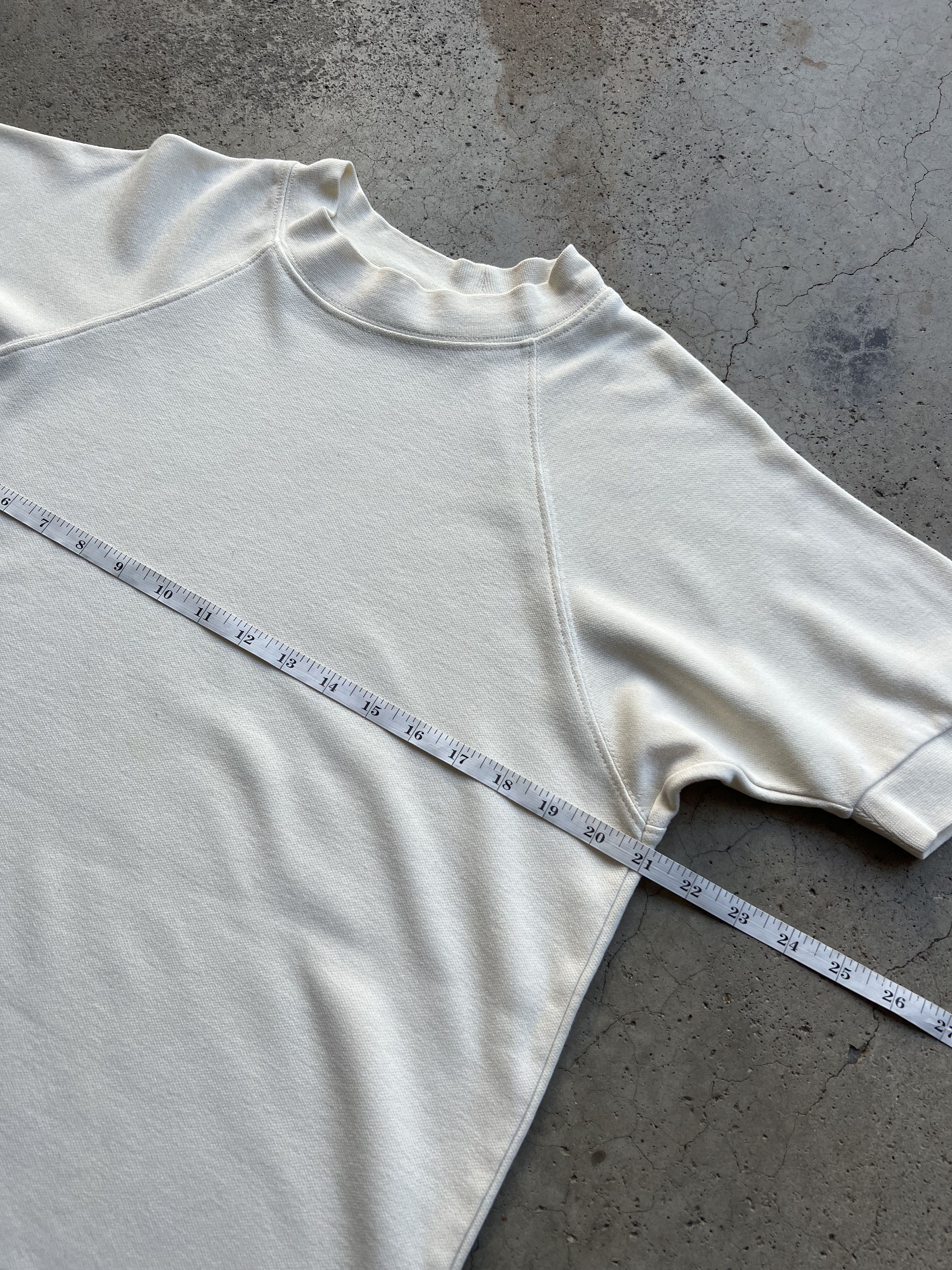 Other Vintage Off White Blank T-Shirt Size US L / EU 52-54 / 3 - 4 Thumbnail