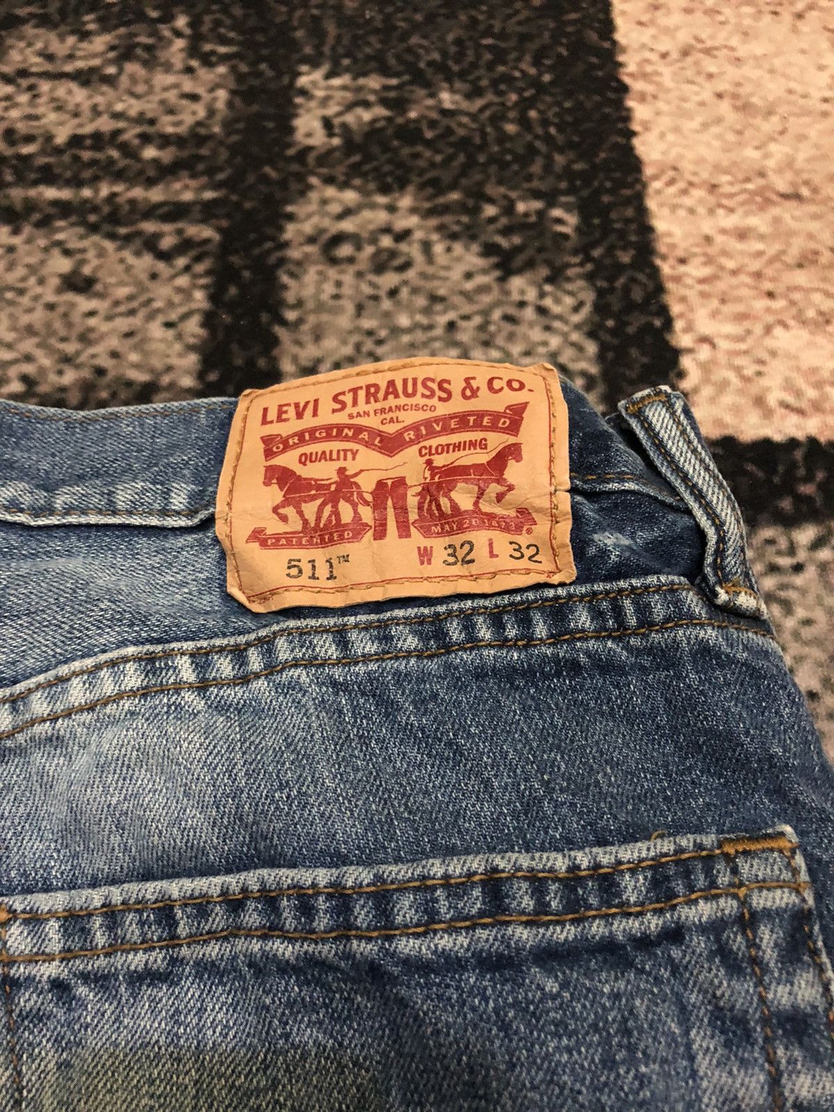 Levi's Distressed Levi’s 511 Jeans Size US 33 - 9 Thumbnail