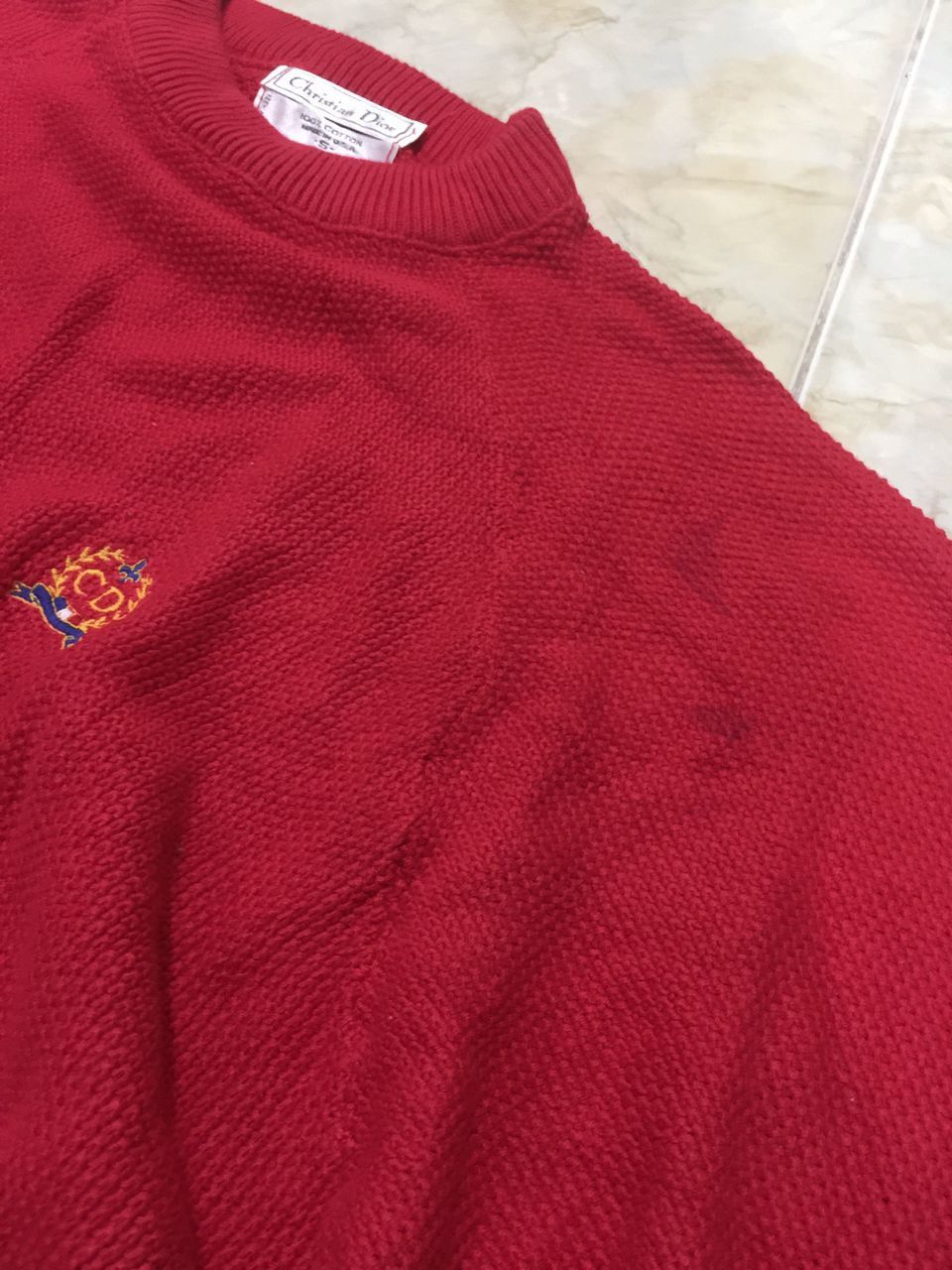 Christian Dior Monsieur Vintage CD Embroidered Logo Knitwear Size US S / EU 44-46 / 1 - 11 Thumbnail
