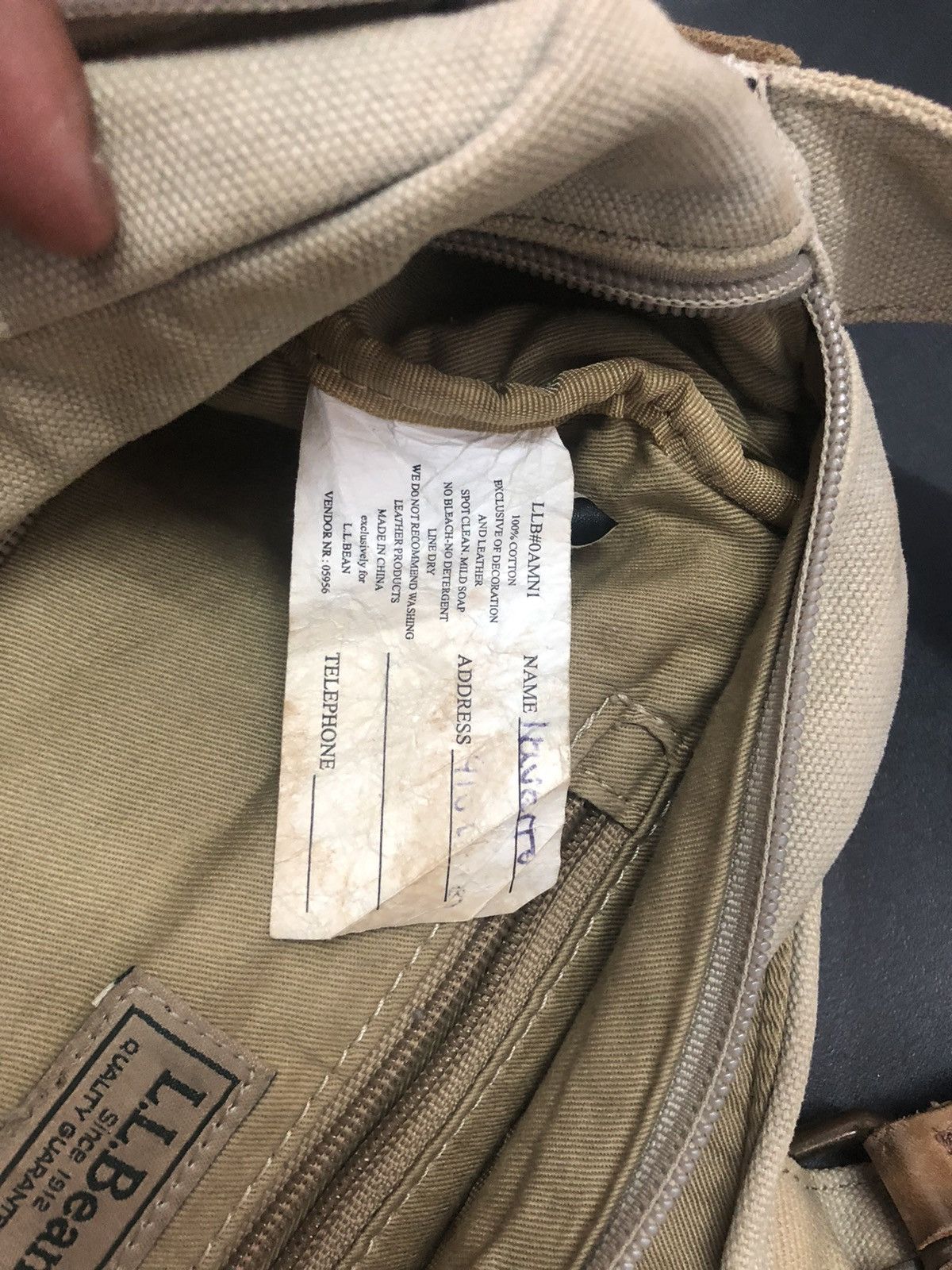 L.L. Bean Vintage L.L Bean Bag Size ONE SIZE - 4 Thumbnail