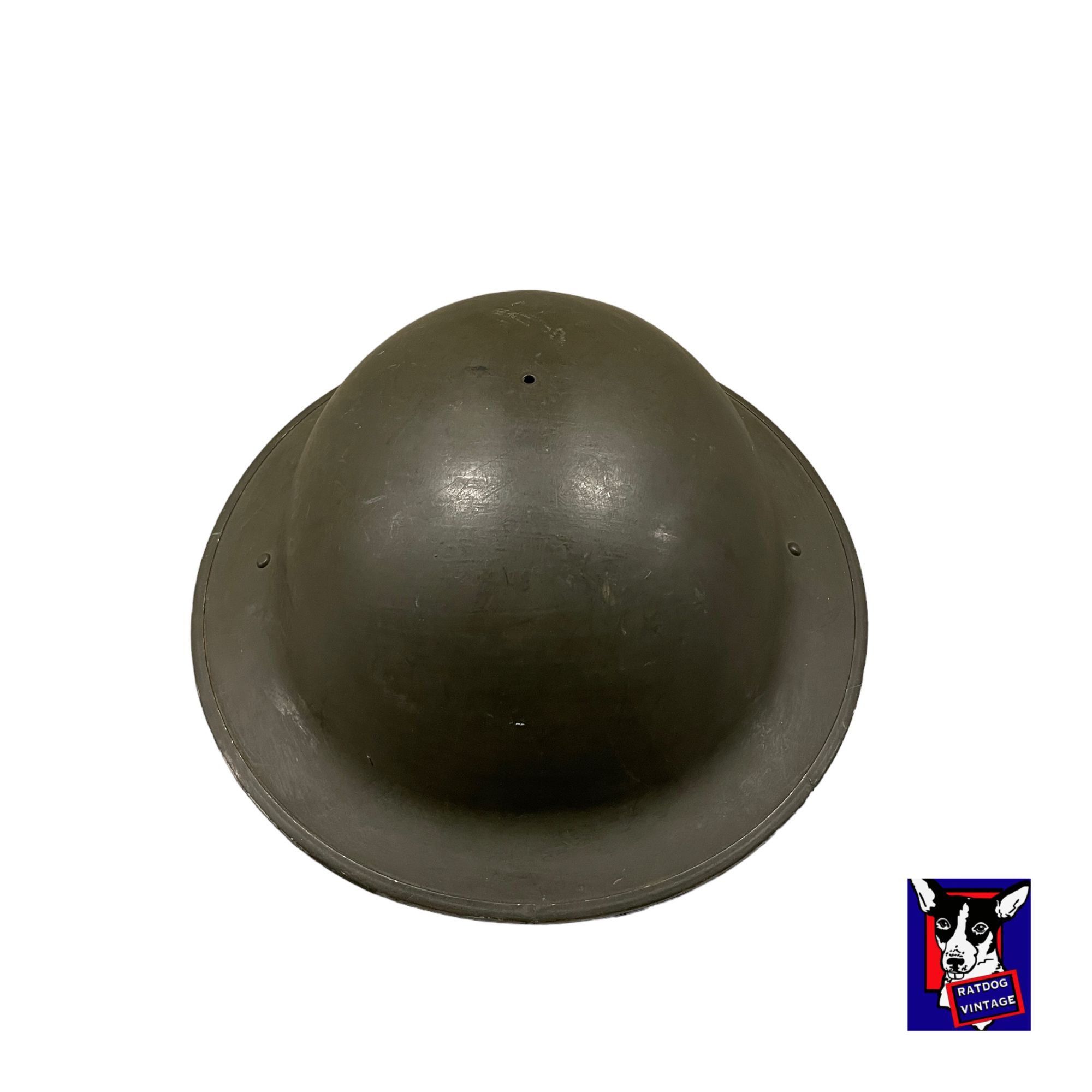 40S WW2 US Military 1942 Dated Canadian Military Brodie Helm