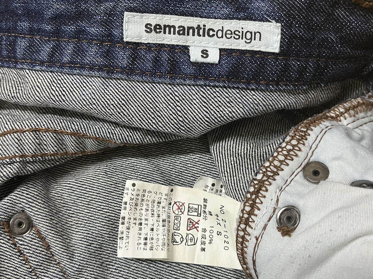 If Six Was Nine × Le Grande Bleu (L.G.B.) × semanticdesign Seditionaries Semantic Design Flare Bleach Skulls Size US 30 / EU 46 - 7 Thumbnail