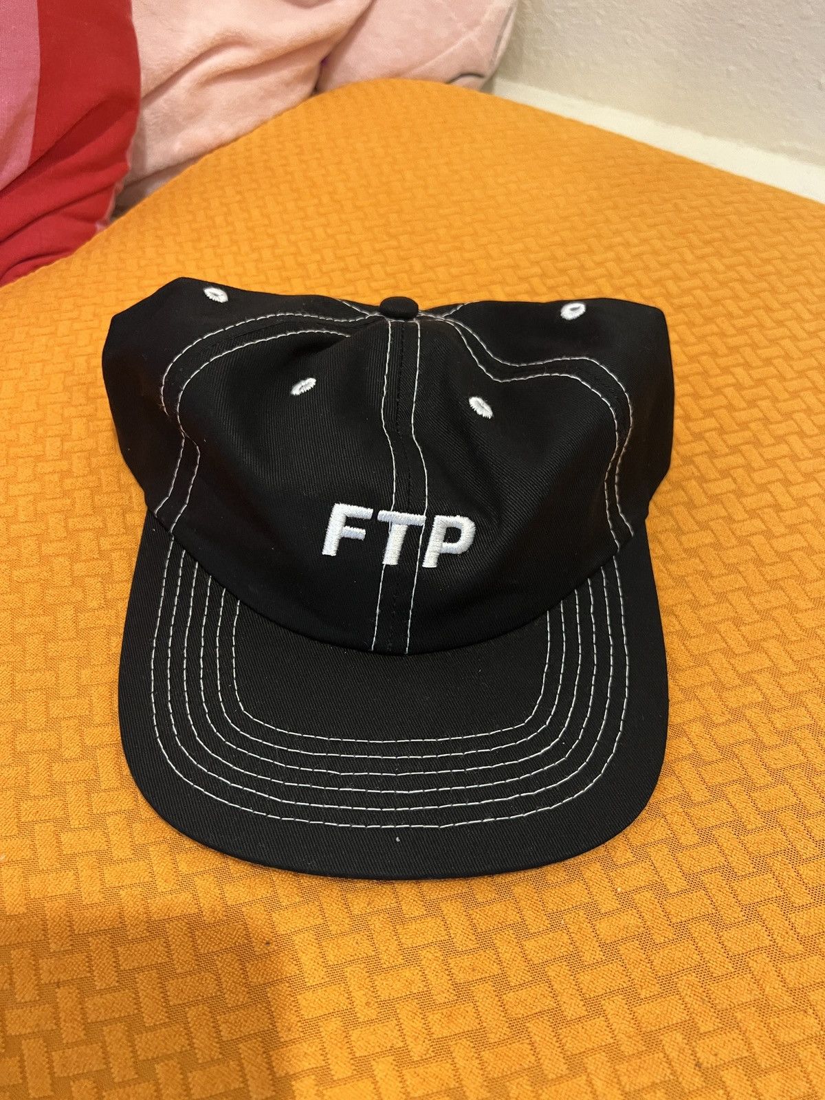 FTP contrast stitch logo 6-panel