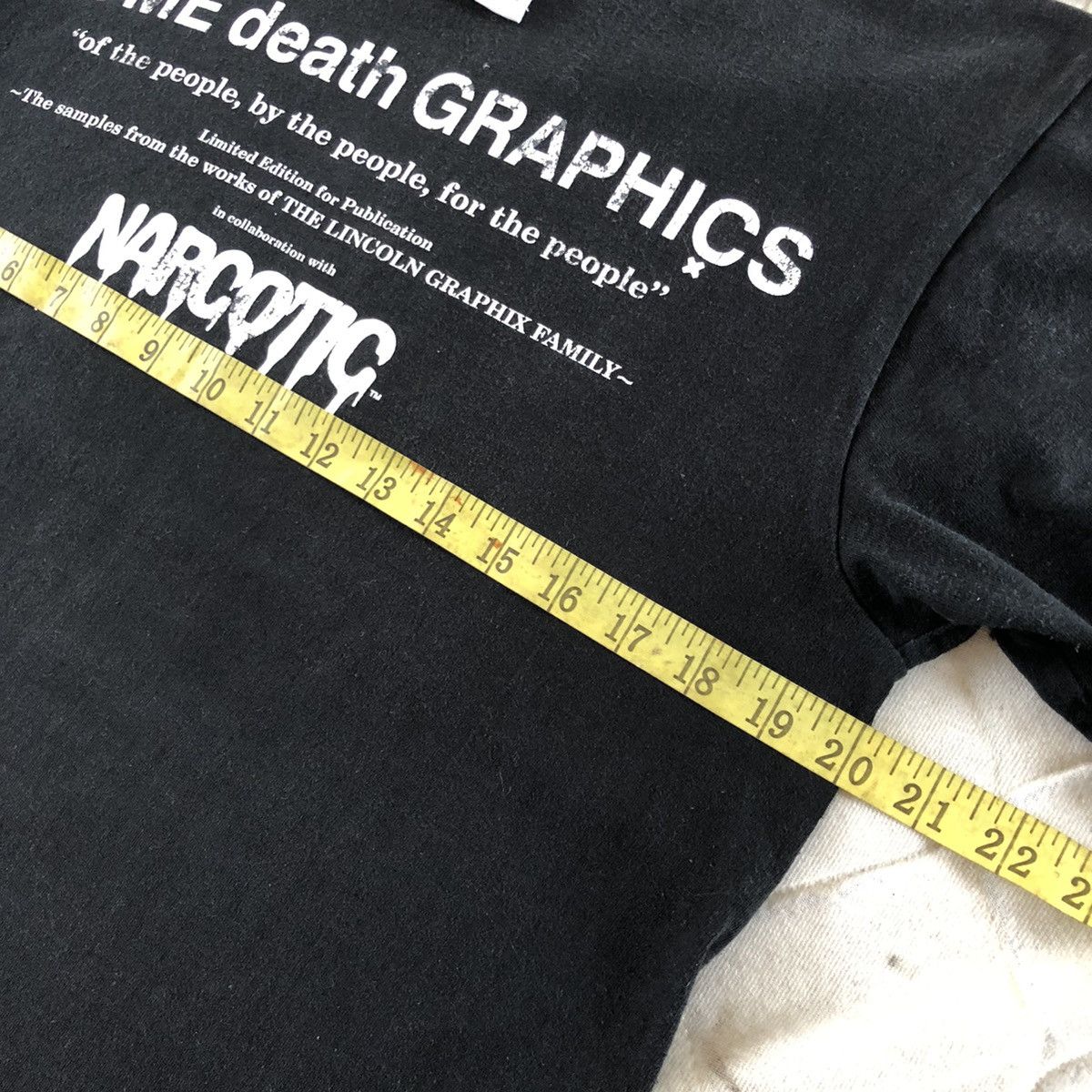 Japanese Brand × Narcotic GDC Narcotic Come Death Graphics inspired by comme des Garcons Size US M / EU 48-50 / 2 - 5 Thumbnail