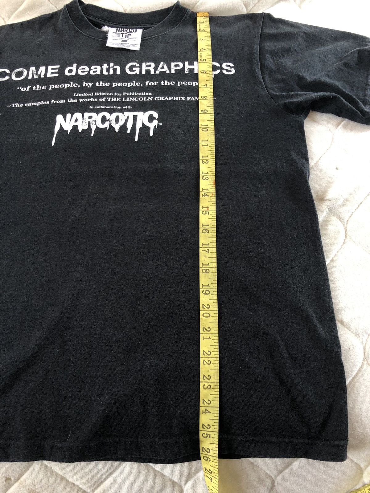 Japanese Brand × Narcotic GDC Narcotic Come Death Graphics inspired by comme des Garcons Size US M / EU 48-50 / 2 - 6 Thumbnail