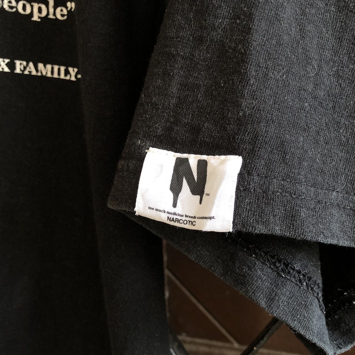 Japanese Brand × Narcotic GDC Narcotic Come Death Graphics inspired by comme des Garcons Size US M / EU 48-50 / 2 - 4 Thumbnail