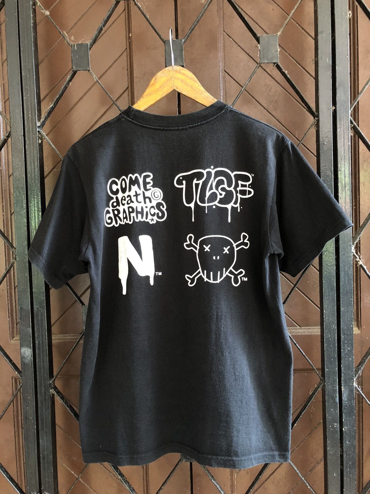 Japanese Brand × Narcotic GDC Narcotic Come Death Graphics inspired by comme des Garcons Size US M / EU 48-50 / 2 - 2 Thumbnail