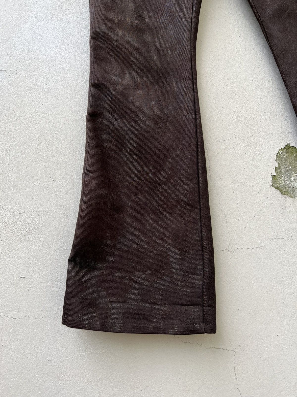 Morgan Homme Vintage 2000s Morgan Homme Japan Abstract Print Flare Jeans Size US 29 - 10 Thumbnail
