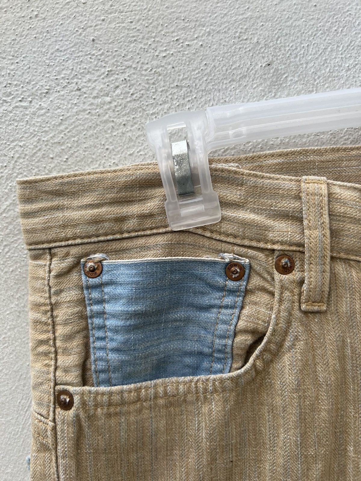 Edwin VTG 2000s Edwin Japan 13oz Grand Blue Selvedge Denim Jeans Size US 30 / EU 46 - 8 Thumbnail