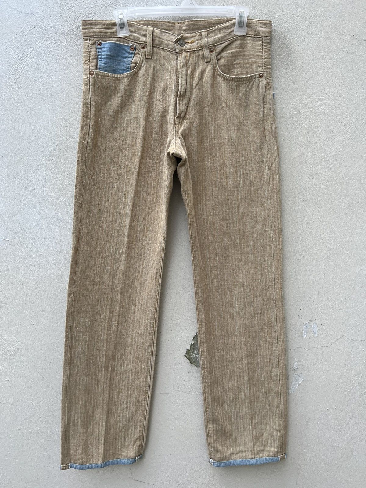 Edwin VTG 2000s Edwin Japan 13oz Grand Blue Selvedge Denim Jeans Size US 30 / EU 46 - 6 Thumbnail