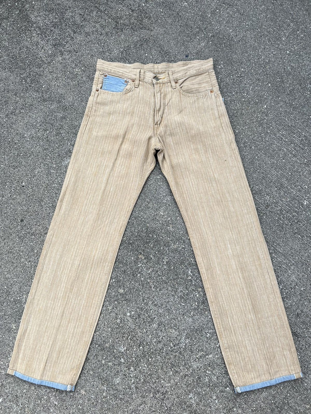 Edwin VTG 2000s Edwin Japan 13oz Grand Blue Selvedge Denim Jeans Size US 30 / EU 46 - 1 Thumbnail