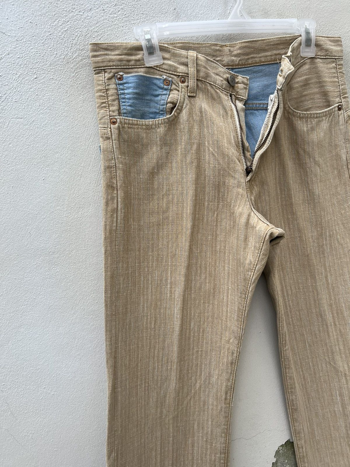 Edwin VTG 2000s Edwin Japan 13oz Grand Blue Selvedge Denim Jeans Size US 30 / EU 46 - 9 Thumbnail