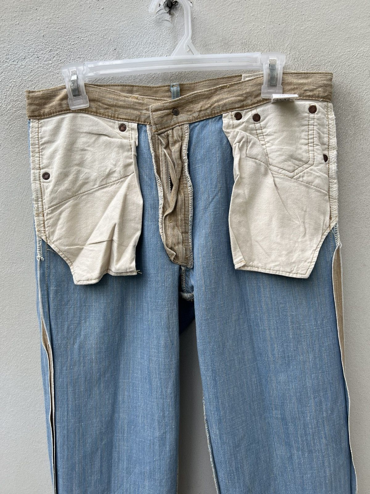 Edwin VTG 2000s Edwin Japan 13oz Grand Blue Selvedge Denim Jeans Size US 30 / EU 46 - 22 Thumbnail