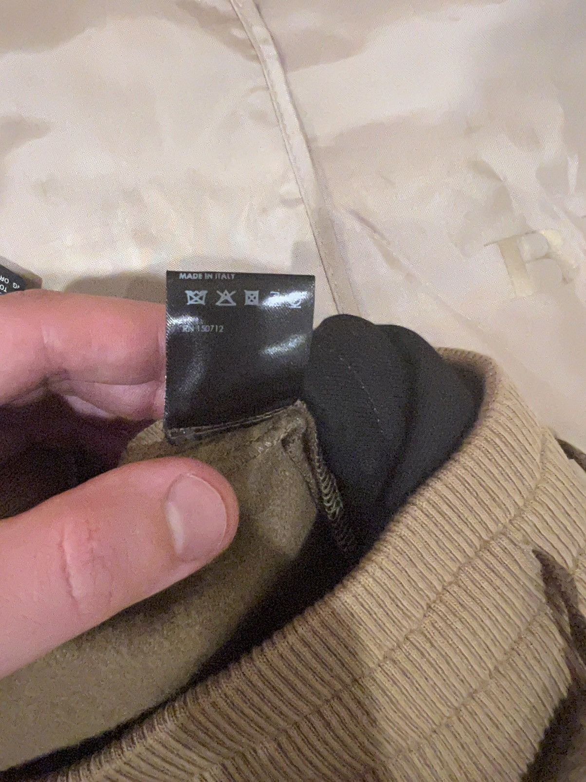 Amiri AMIRI Brown Wool Track Pants size L Size US 34 / EU 50 - 6 Thumbnail
