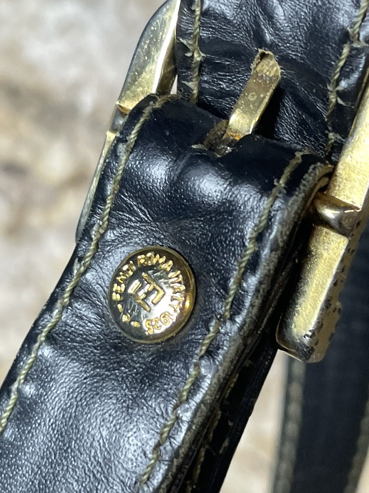 Fendi × Vintage Vintage Fendi Monogram Shoulder bag Size ONE SIZE - 3 Thumbnail