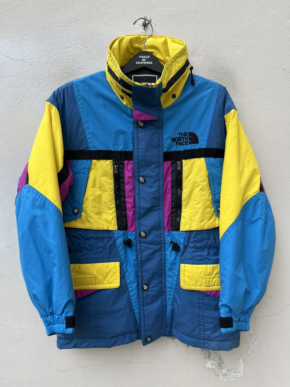 The North Face The Iconic 90s TNF Color Block Tactical Skiwear Jacket Size US S / EU 44-46 / 1 - 6 Thumbnail