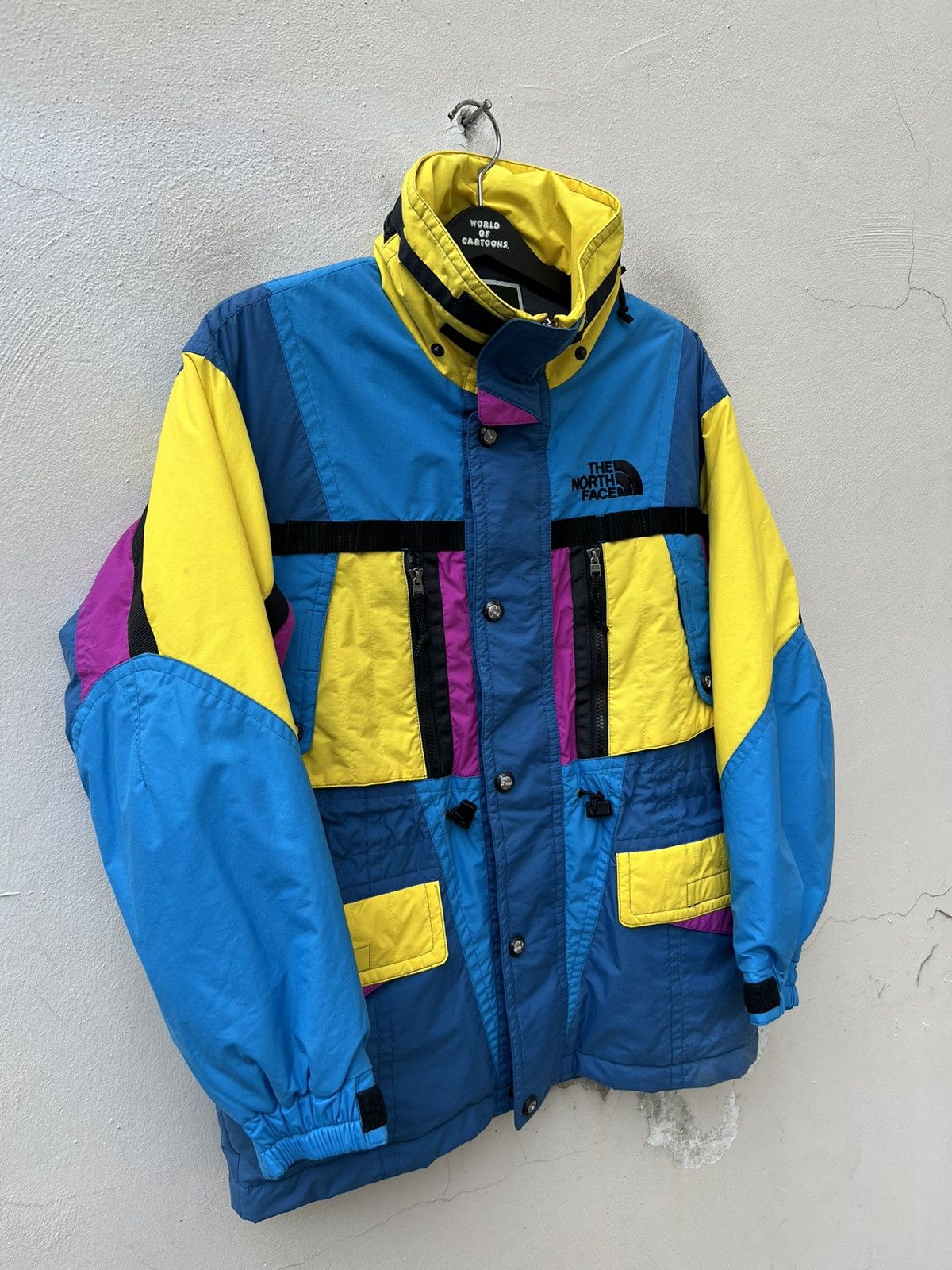 The North Face The Iconic 90s TNF Color Block Tactical Skiwear Jacket Size US S / EU 44-46 / 1 - 9 Thumbnail