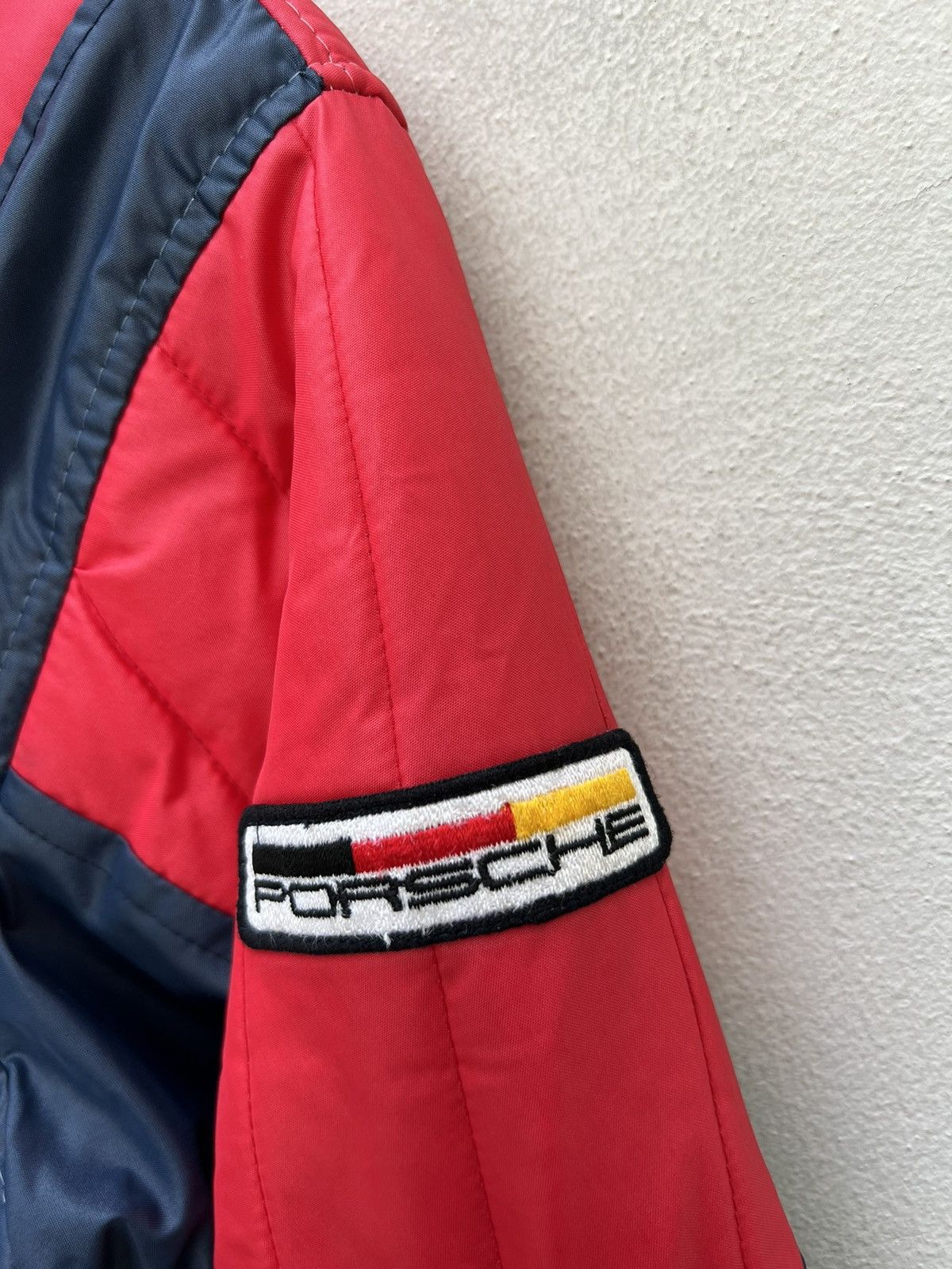 Porsche Design × Vintage RARE!!! Archive 80s Porsche Two Tones Zip Jacket Size US L / EU 52-54 / 3 - 9 Thumbnail