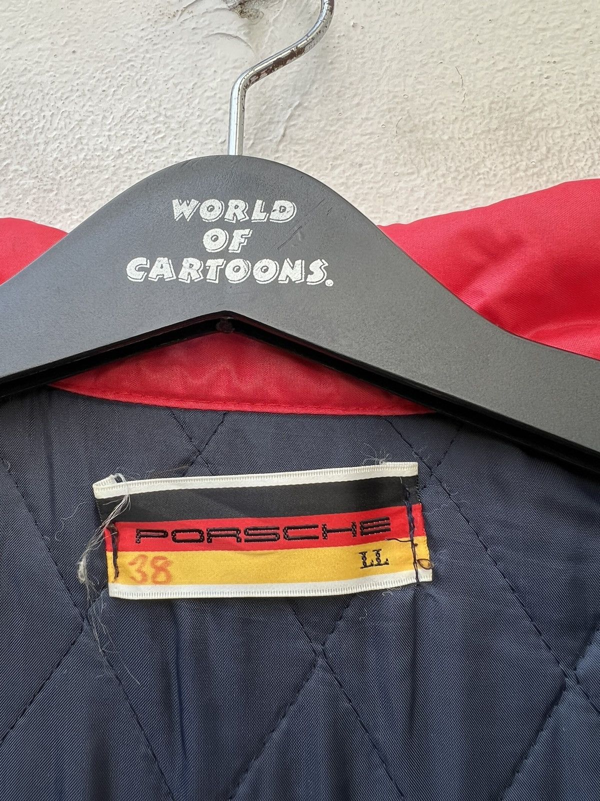 Porsche Design × Vintage RARE!!! Archive 80s Porsche Two Tones Zip Jacket Size US L / EU 52-54 / 3 - 21 Thumbnail