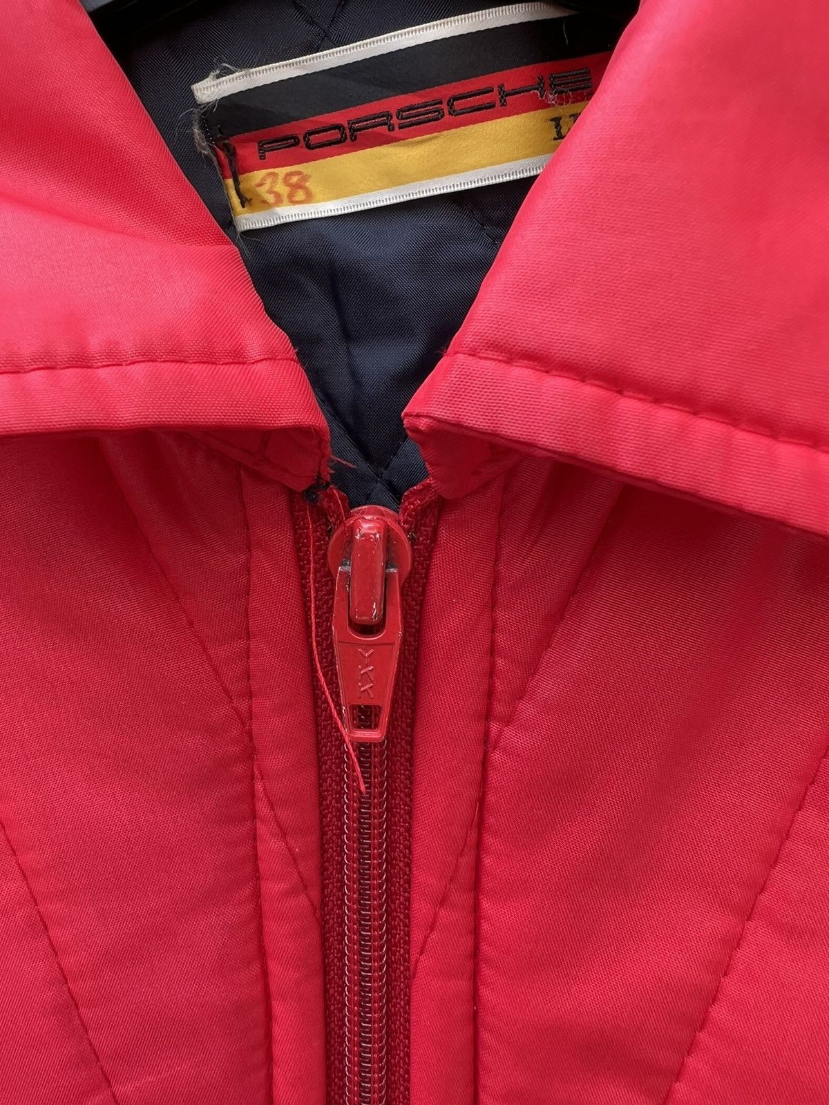 Porsche Design × Vintage RARE!!! Archive 80s Porsche Two Tones Zip Jacket Size US L / EU 52-54 / 3 - 12 Thumbnail