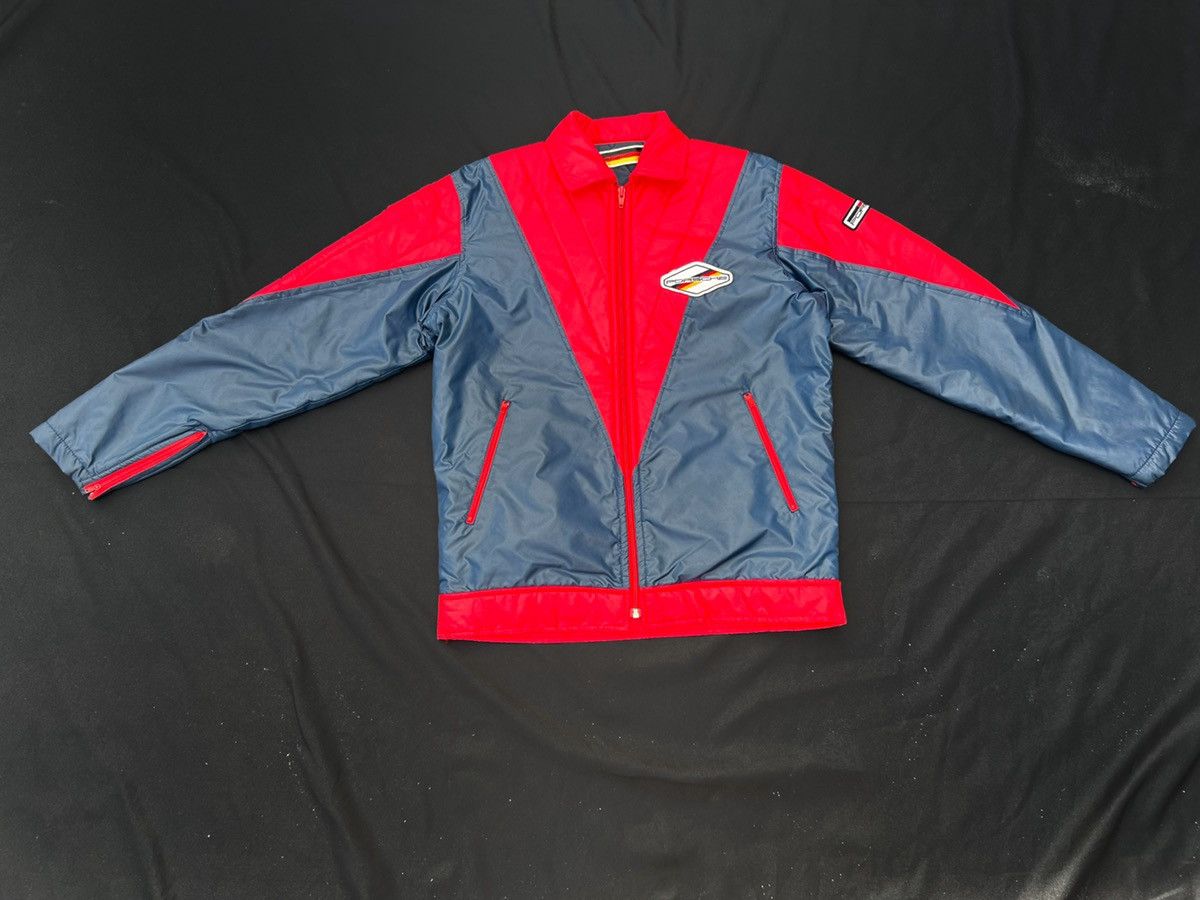 Porsche Design × Vintage RARE!!! Archive 80s Porsche Two Tones Zip Jacket Size US L / EU 52-54 / 3 - 1 Thumbnail