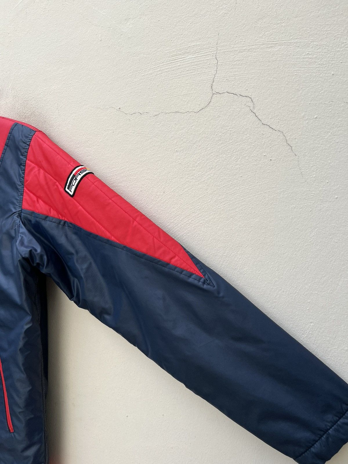 Porsche Design × Vintage RARE!!! Archive 80s Porsche Two Tones Zip Jacket Size US L / EU 52-54 / 3 - 8 Thumbnail