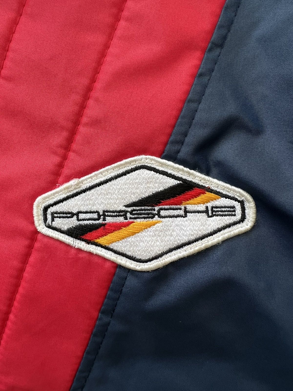 Porsche Design × Vintage RARE!!! Archive 80s Porsche Two Tones Zip Jacket Size US L / EU 52-54 / 3 - 10 Thumbnail