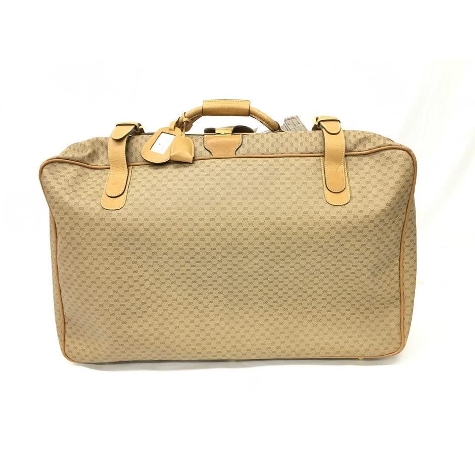 Gucci Large Micro GG Suitcase Luggage Bag 2g62