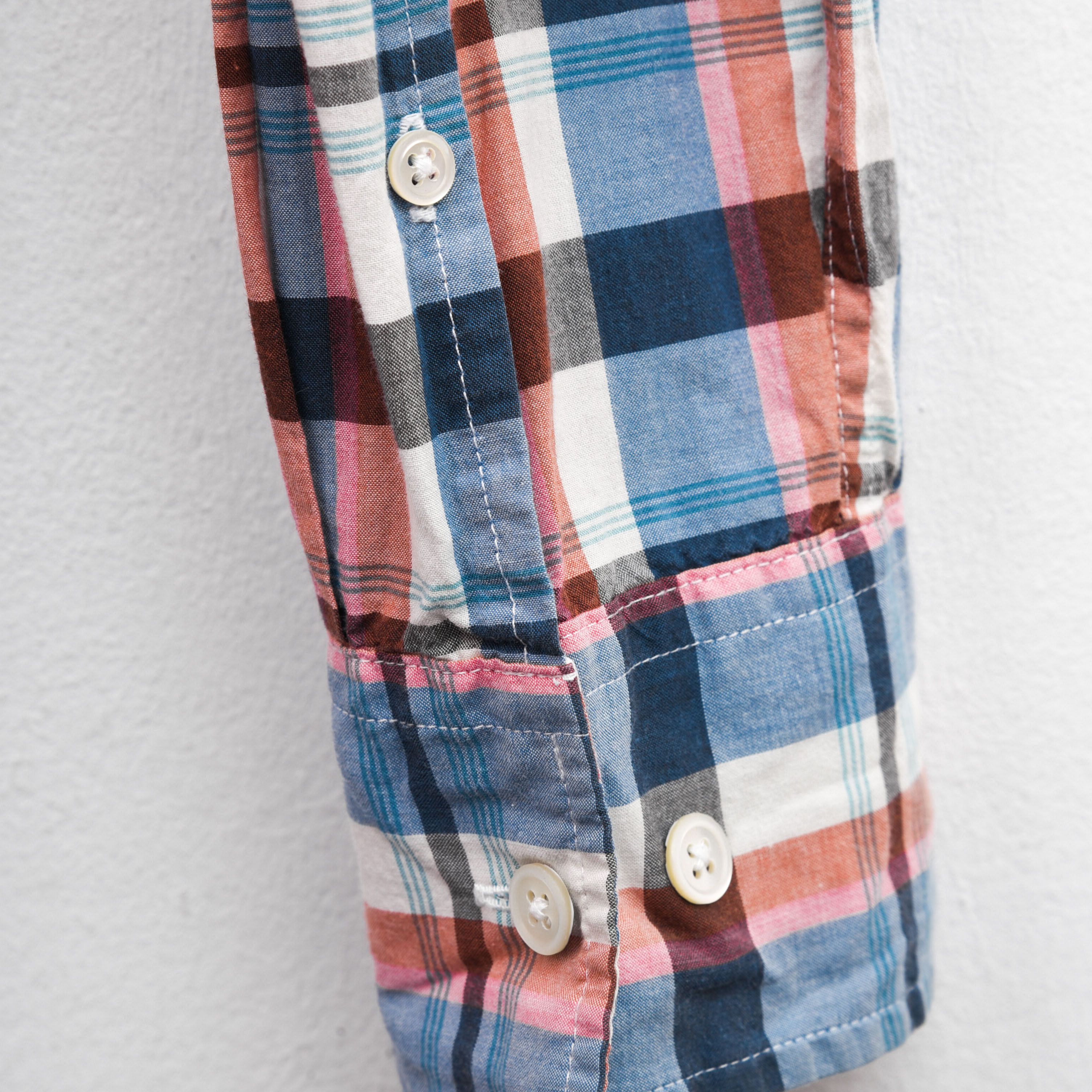 Whyred Plaid Shirt Casual Button Up Checked Long Sleeve Office Work Size US S / EU 44-46 / 1 - 6 Thumbnail