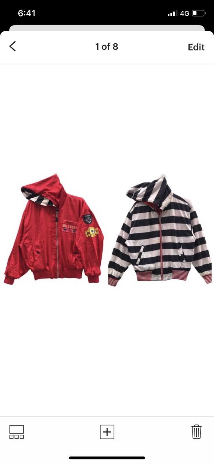 Japanese Brand MILD BOYS CLUB reversible satin and cotton patch logo design Size US M / EU 48-50 / 2 - 1 Thumbnail