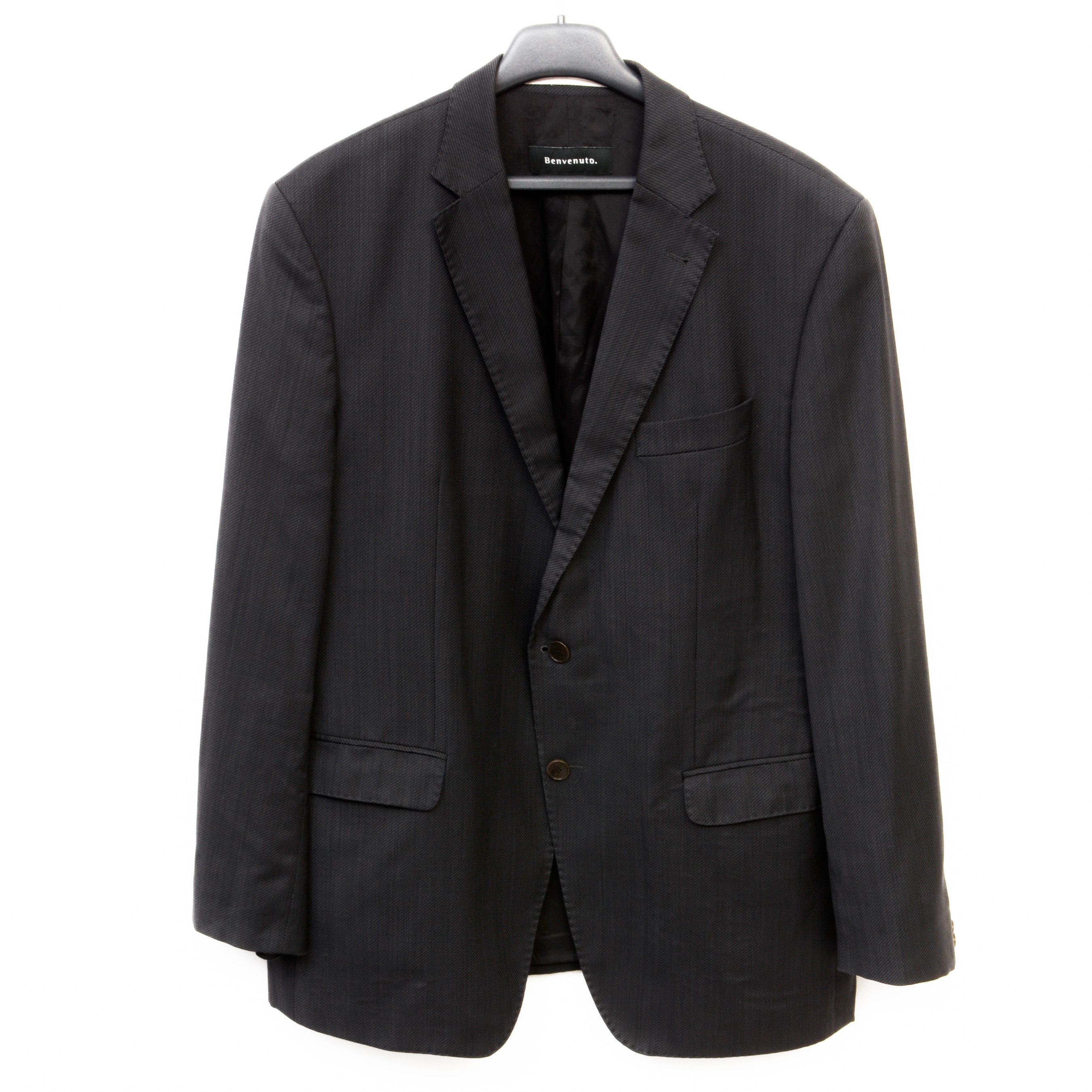 BENVENUTO. UK 44 US Suit Jacket EU 54 Sport Coat Wool Blazer DE 27 Size 44R - 1 Thumbnail