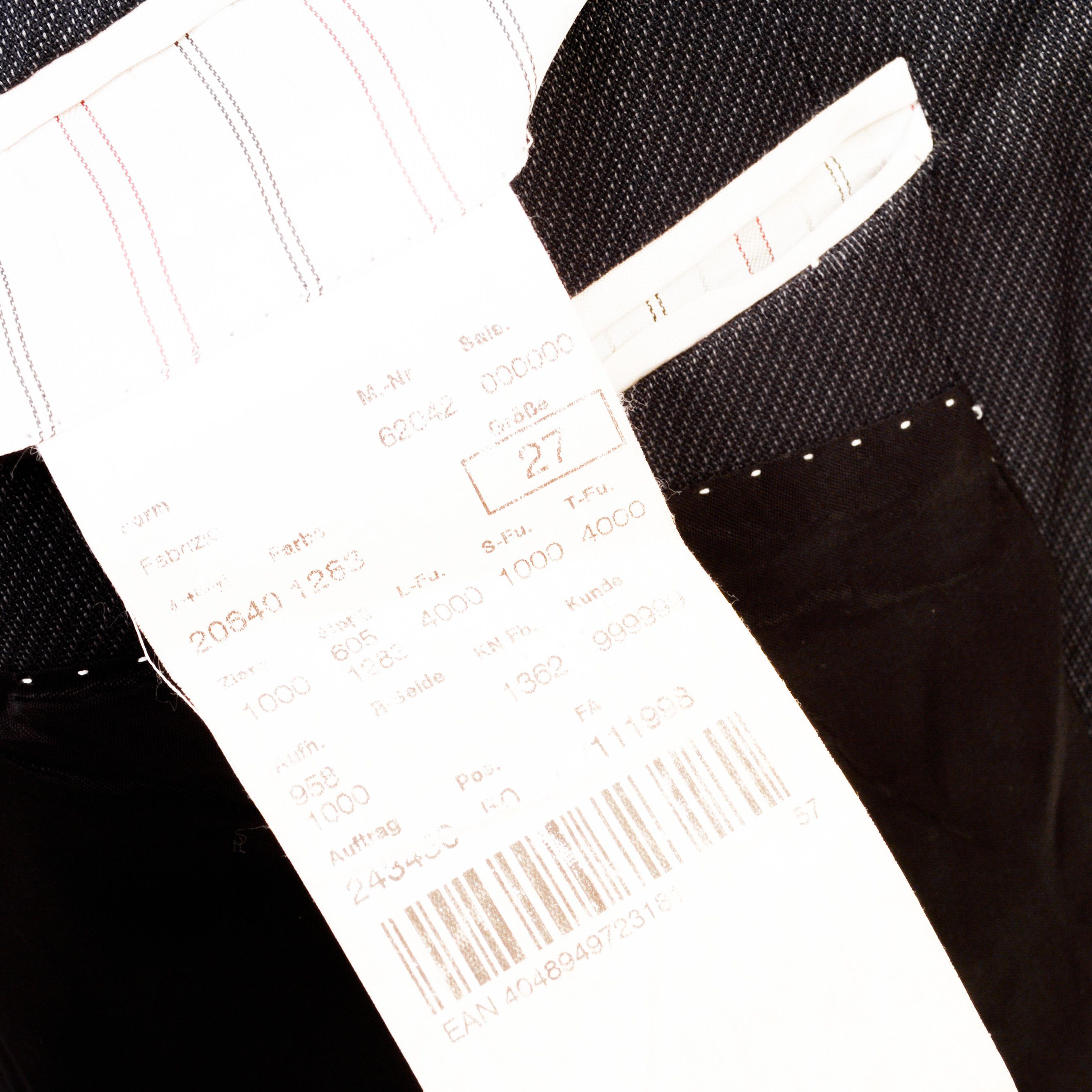 BENVENUTO. UK 44 US Suit Jacket EU 54 Sport Coat Wool Blazer DE 27 Size 44R - 7 Thumbnail