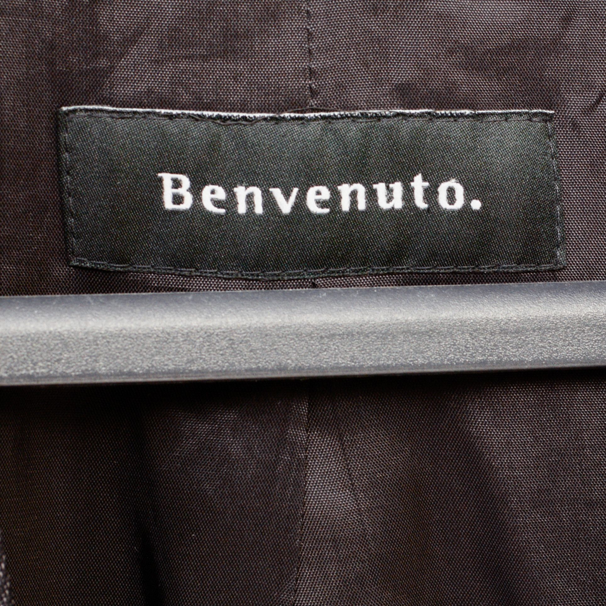 BENVENUTO. UK 44 US Suit Jacket EU 54 Sport Coat Wool Blazer DE 27 Size 44R - 3 Thumbnail