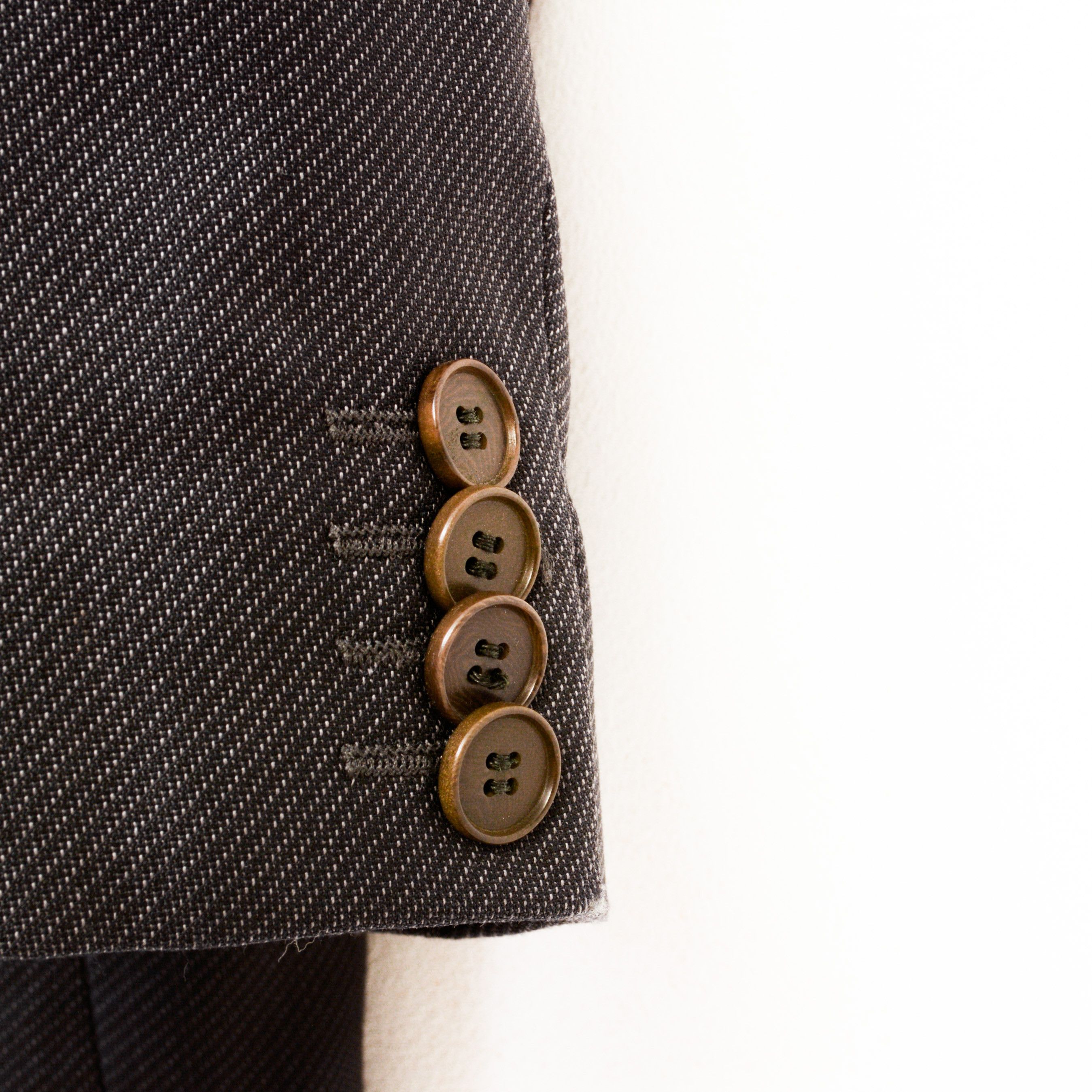 BENVENUTO. UK 44 US Suit Jacket EU 54 Sport Coat Wool Blazer DE 27 Size 44R - 5 Thumbnail