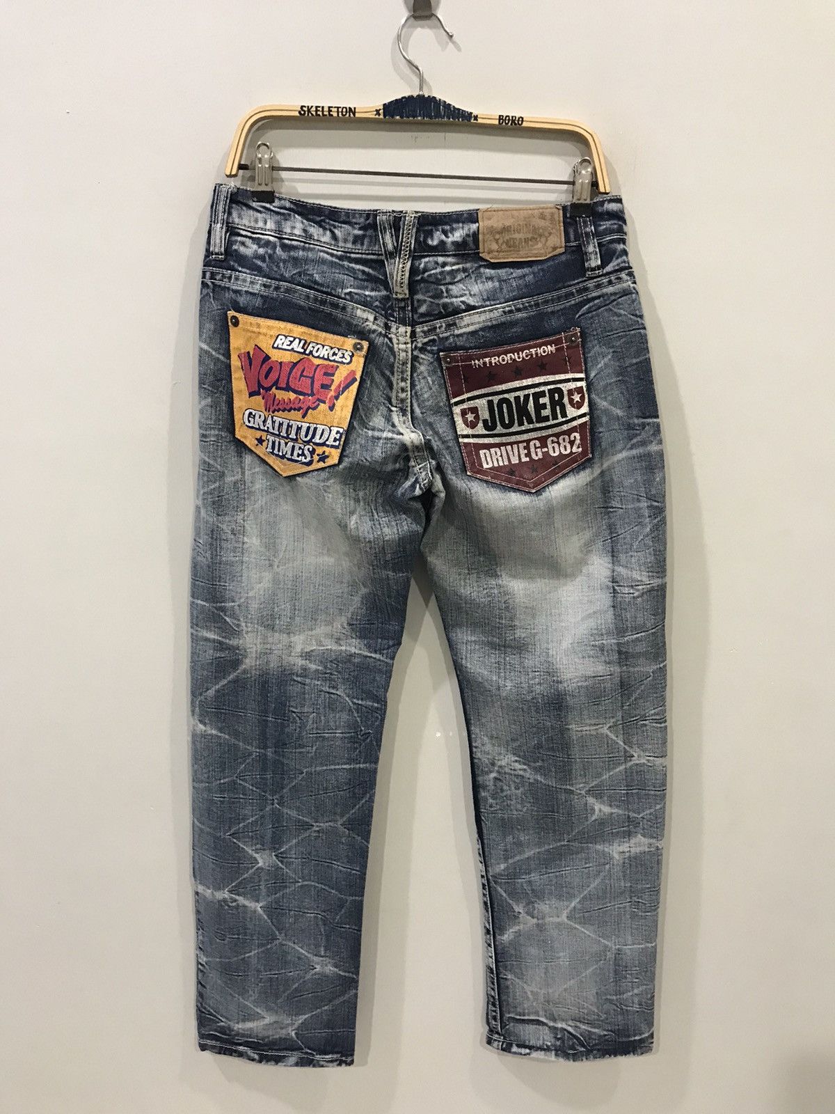 Japanese Brand × Seditionaries Vintage Standard Patches Over Print Unisex Distressed Denim Size US 32 / EU 48 - 13 Thumbnail