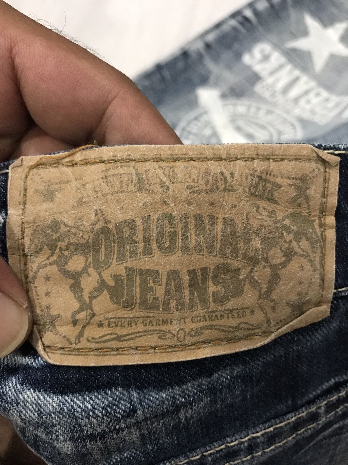 Japanese Brand × Seditionaries Vintage Standard Patches Over Print Unisex Distressed Denim Size US 32 / EU 48 - 15 Thumbnail