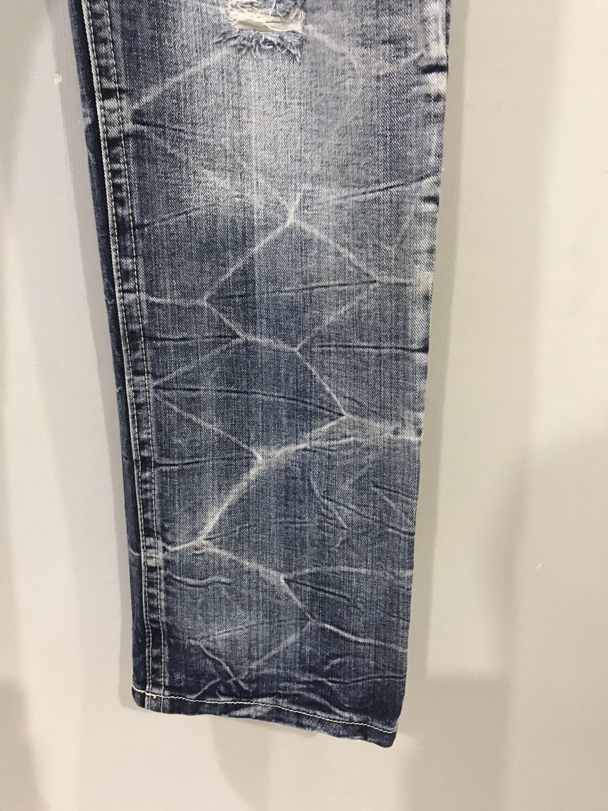 Japanese Brand × Seditionaries Vintage Standard Patches Over Print Unisex Distressed Denim Size US 32 / EU 48 - 6 Thumbnail