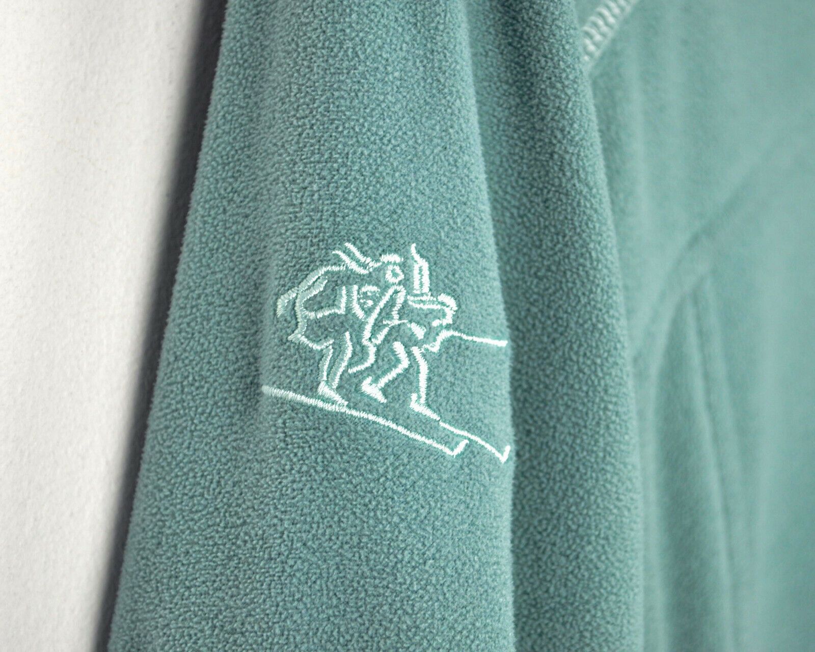 Designer BERGANS OF NORWAY Women S Fleece Jumper Green Zip Up Jacket Size S / US 4 / IT 40 - 4 Thumbnail