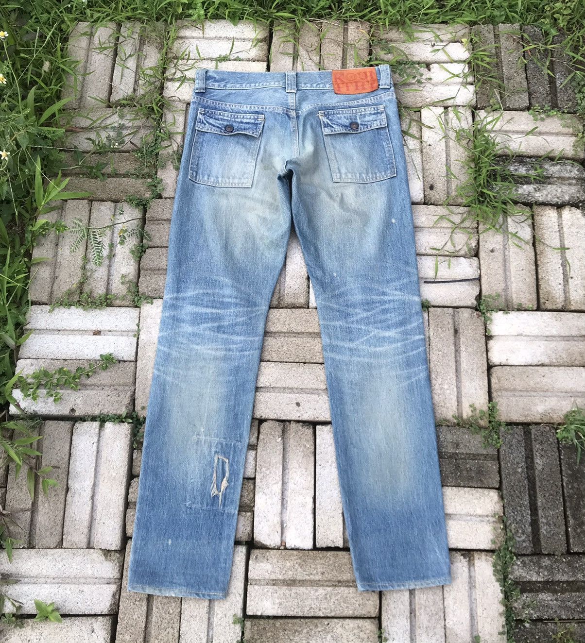 Kapital Kountry Vintage Kapital Kountry Distressed bush denim Size US 28 / EU 44 - 8 Thumbnail