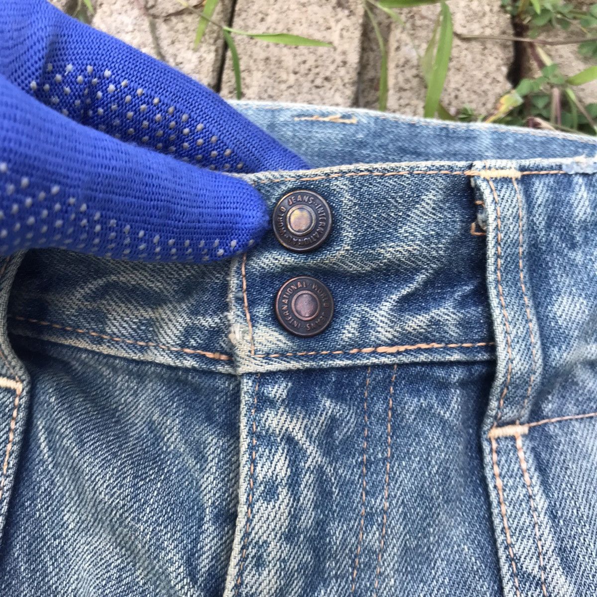 Kapital Kountry Vintage Kapital Kountry Distressed bush denim Size US 28 / EU 44 - 17 Thumbnail