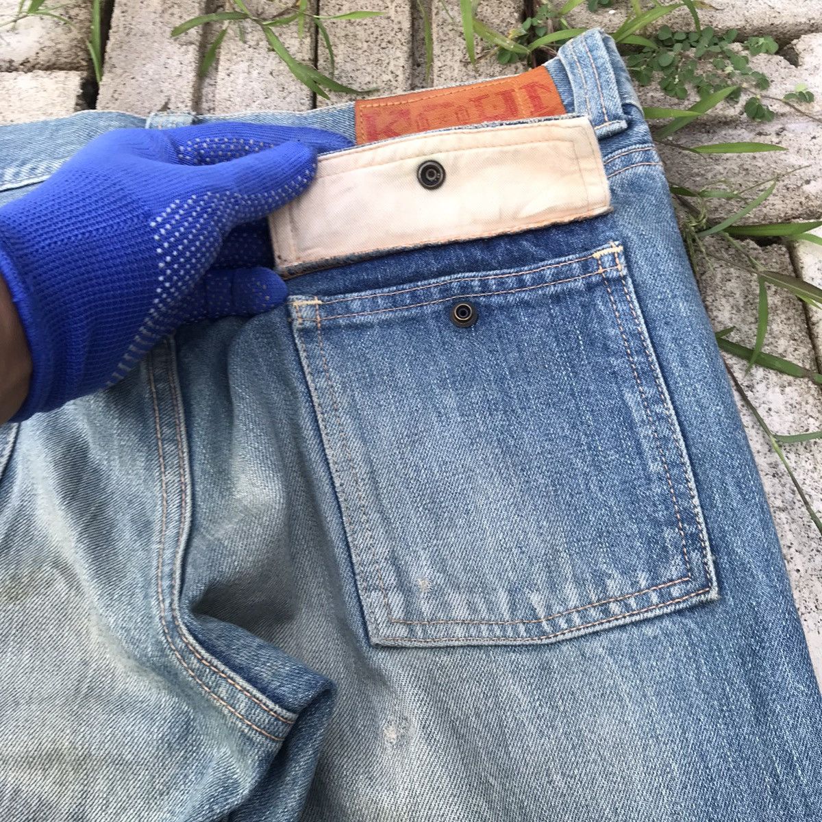 Kapital Kountry Vintage Kapital Kountry Distressed bush denim Size US 28 / EU 44 - 14 Thumbnail