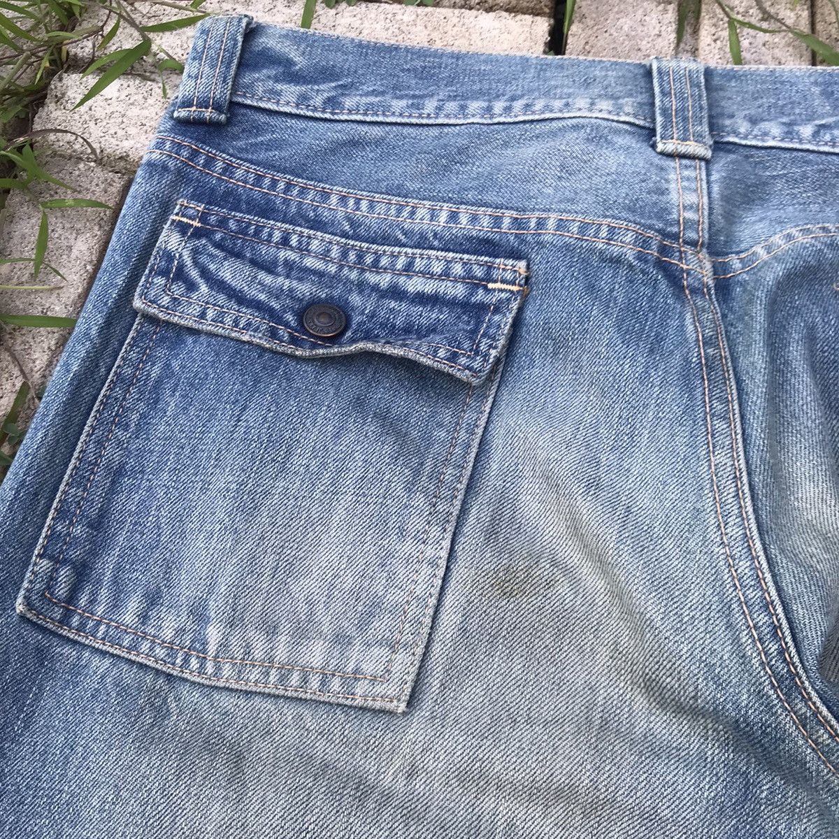 Kapital Kountry Vintage Kapital Kountry Distressed bush denim Size US 28 / EU 44 - 12 Thumbnail