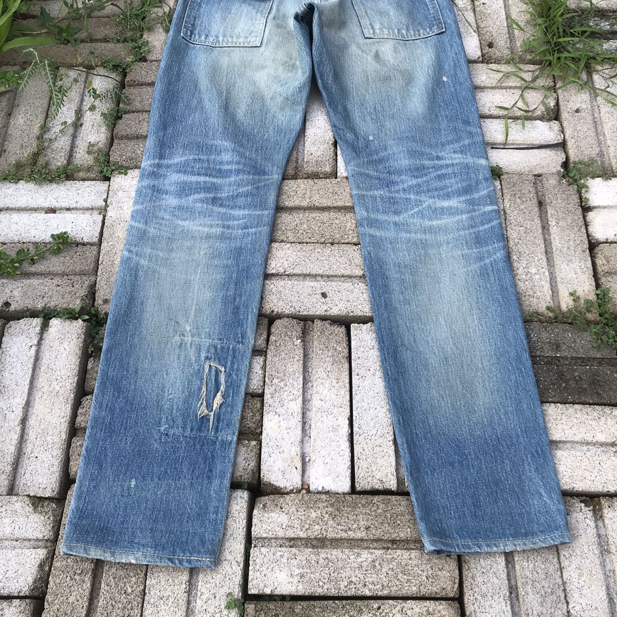Kapital Kountry Vintage Kapital Kountry Distressed bush denim Size US 28 / EU 44 - 9 Thumbnail