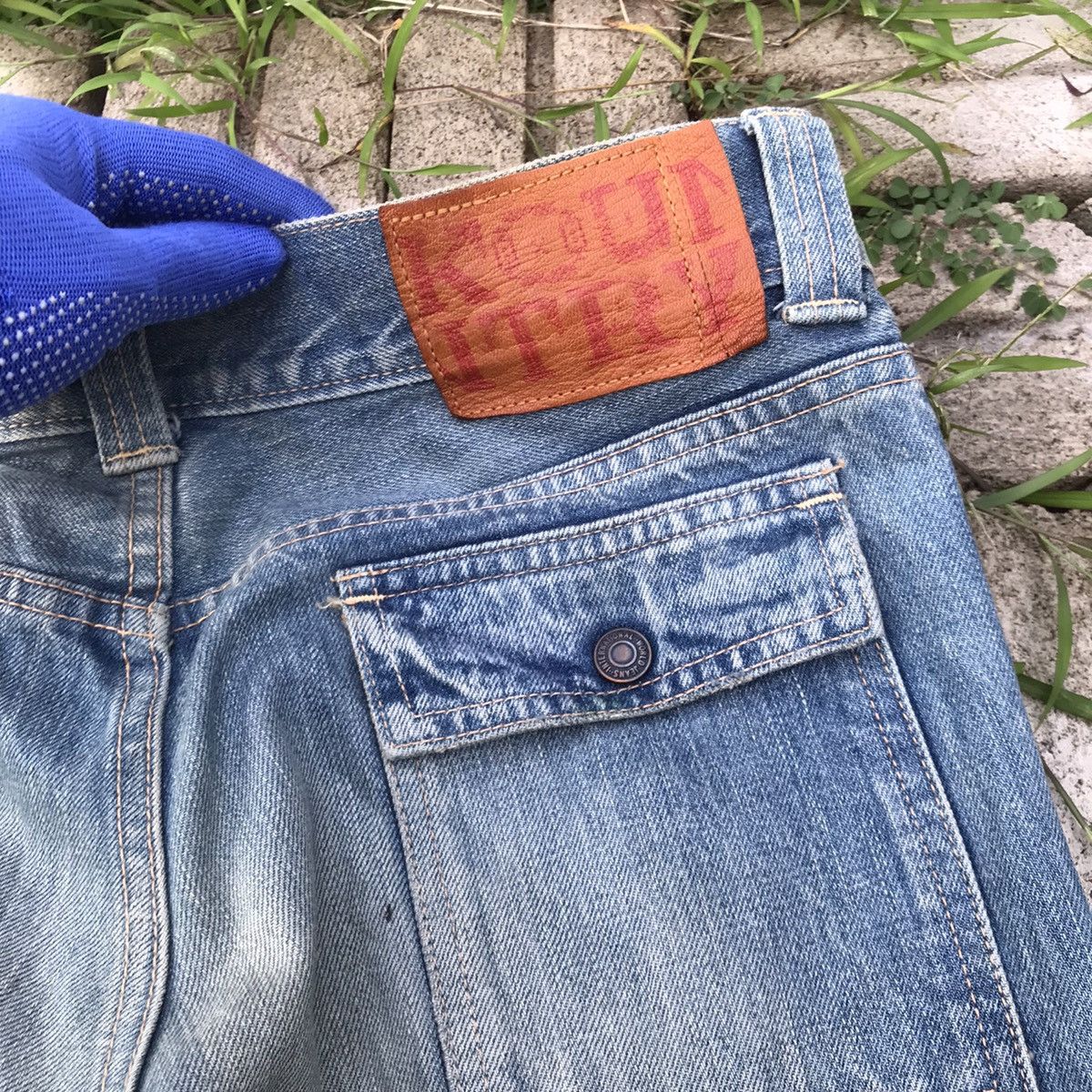 Kapital Kountry Vintage Kapital Kountry Distressed bush denim Size US 28 / EU 44 - 13 Thumbnail