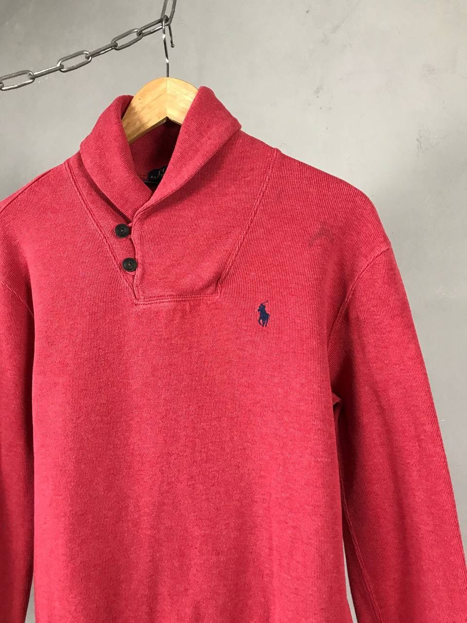 Polo Ralph Lauren Polo Ralph Lauren vintage luxury streetwear pink sweatshirt Size US S / EU 44-46 / 1 - 2 Thumbnail