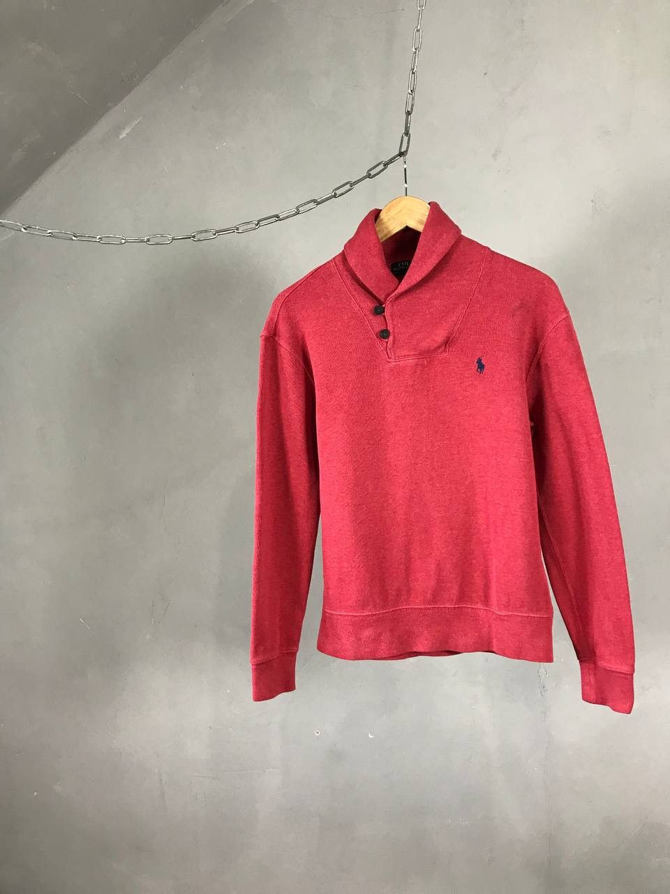 Polo Ralph Lauren Polo Ralph Lauren vintage luxury streetwear pink sweatshirt Size US S / EU 44-46 / 1 - 1 Thumbnail